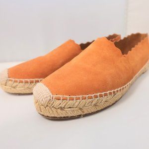 Chloe Orange Espadrilles